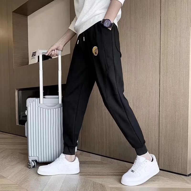 angelgonzales高档马切达针织卫裤运动休闲裤男裤男士夏季宽松束脚