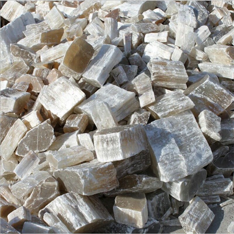 虎钢馋食用生石膏粉块天然豆腐脑豆腐花豆腐凝固剂级石膏粉中500g