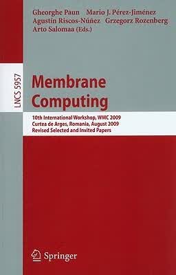 预订Membrane Computing