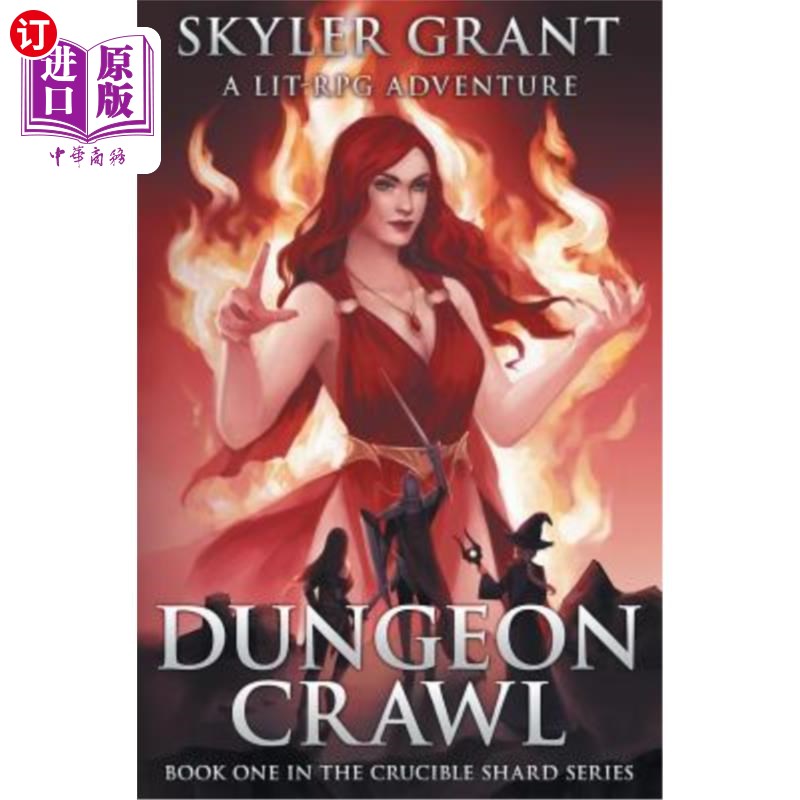 海外直订dungeon crawl: a litrpg adventure 地牢爬行:一个小冒险