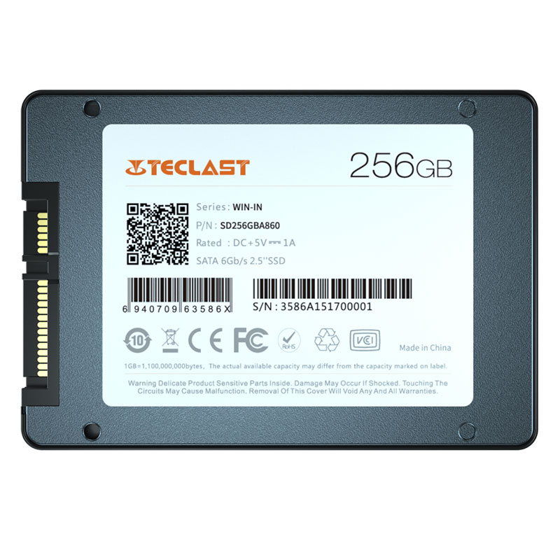 台电（TECLAST）256GB SSD固态硬盘SATA3.0接口 稳影系列 电脑升级高速读写版 三年质保