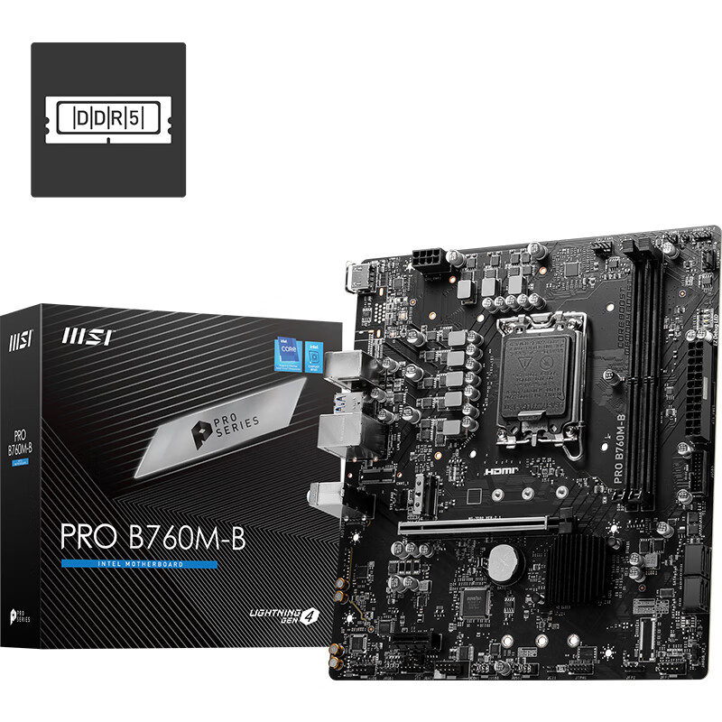 微星 PRO B760M-B DDR5 图 3