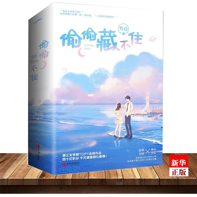 偷偷藏不住(上下) 正版现货  竹已著难哄/奶油味暗恋作者青春文学校园都市言情小说书 新华书店