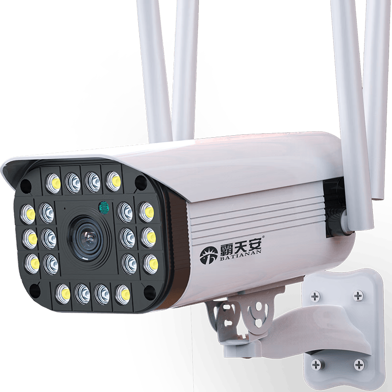 霸天安无线摄像头监控4g网络高清监控器家用室外防水wifi手机远程商用