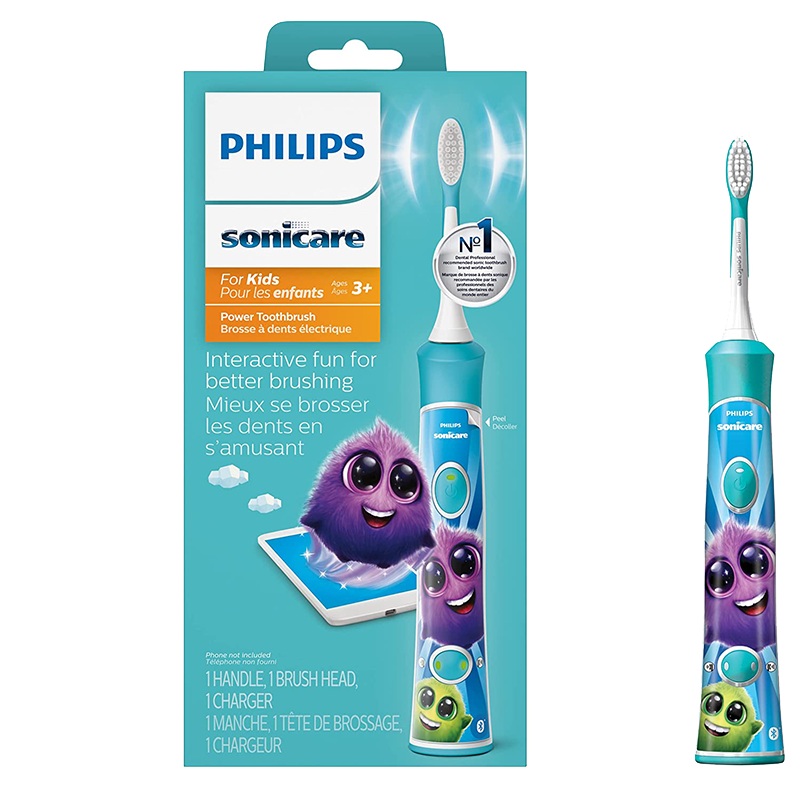 飞利浦(philips)sonicare for kids 3  蓝牙连接可充电 儿童电动牙刷