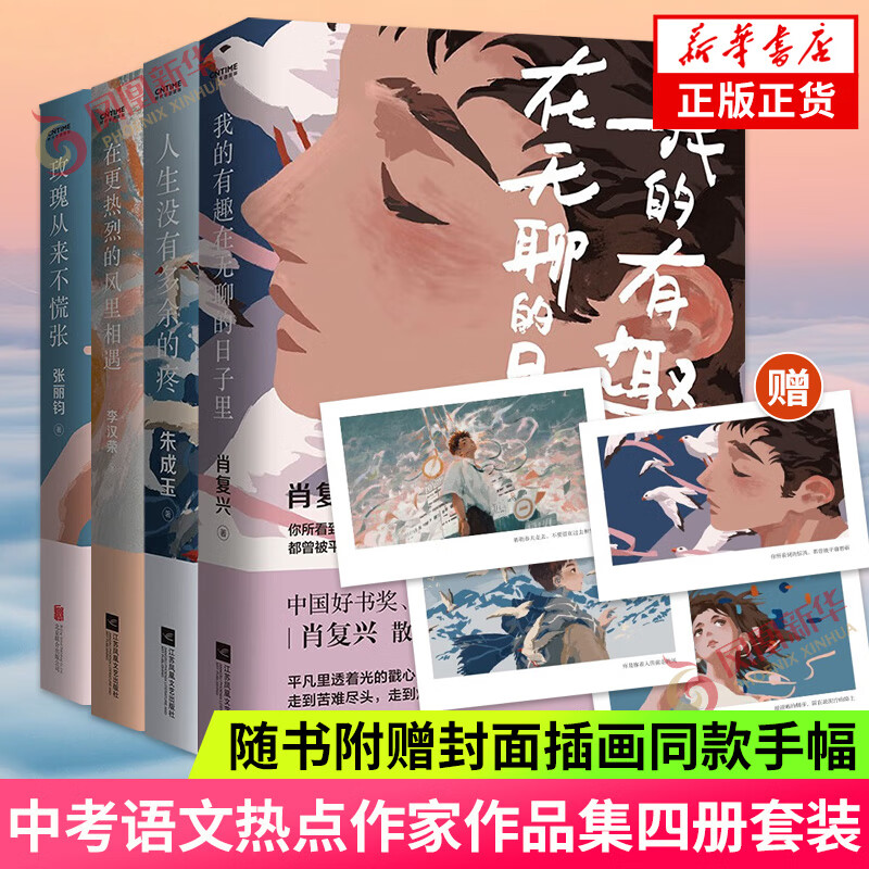 【单本套装可自选】全国中考语文热点作家作