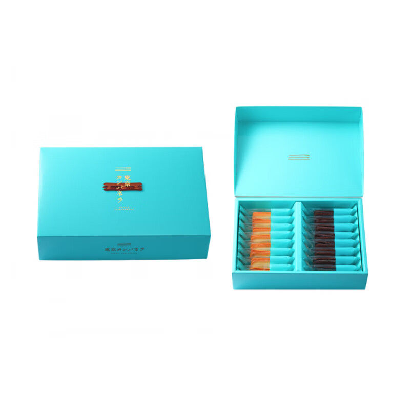 北海道现货campanella波浪三层夹心饼干日本零食品礼盒双拼奶油黑白