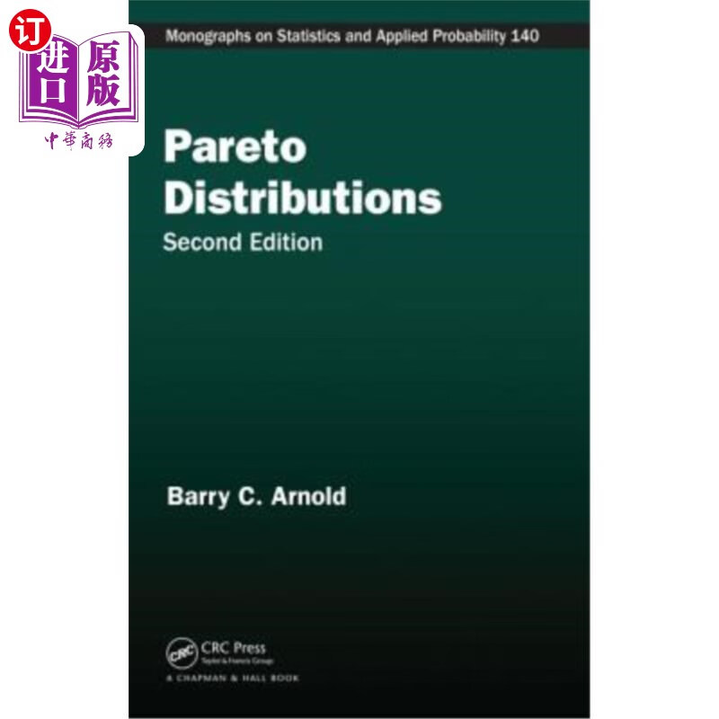 海外直订pareto distributions 帕累托分布