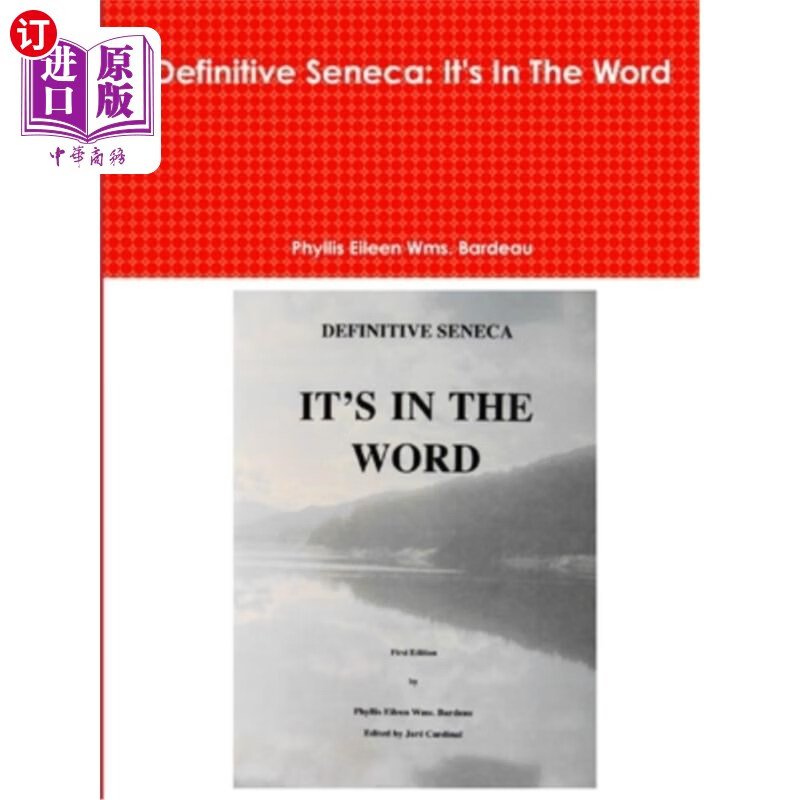 【中商海外直订】definitive seneca: its in the word