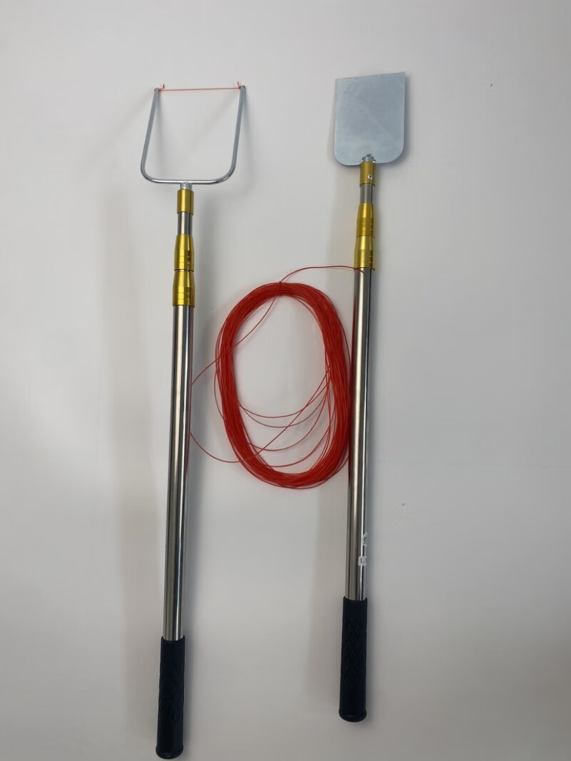 冲筋神器石膏冲筋工具铝合金材质伸缩调节充筋杆灰饼取筋脱模杆 充筋