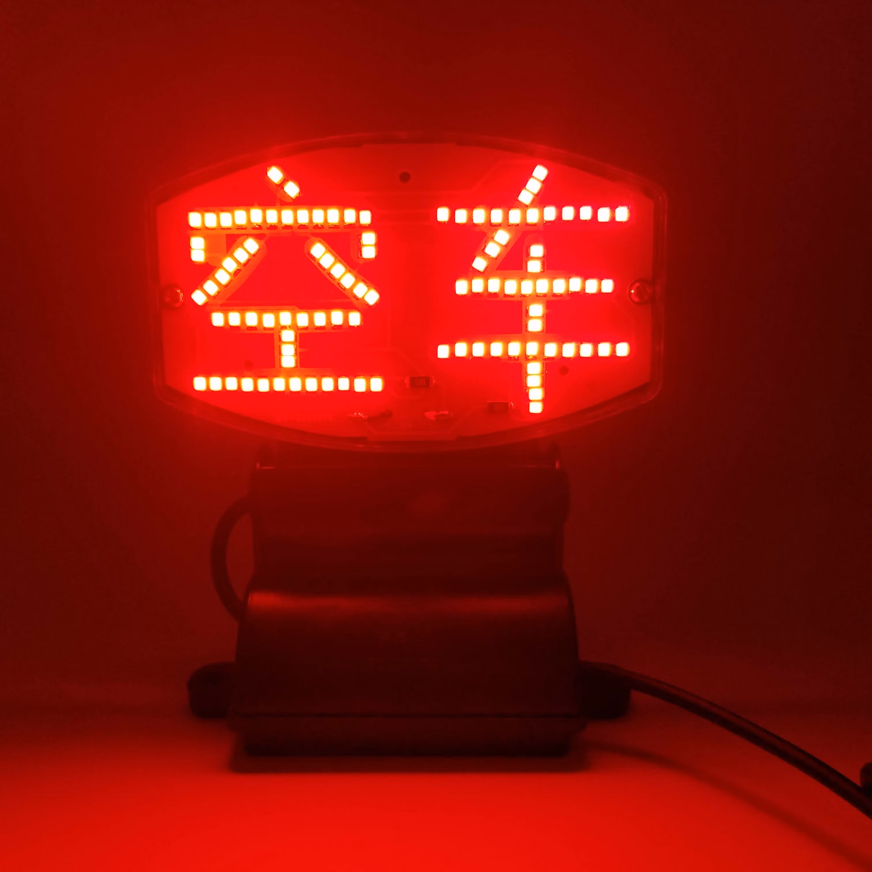 MEXEMINA100颗LED高亮正规出租车计价器空的士网约车万顺叫车的 100颗LED三线空车灯