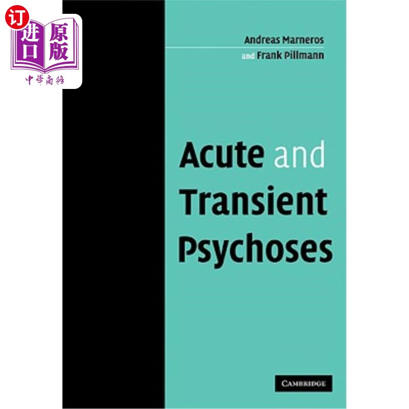 【中商海外直订】acute and transient psychoses