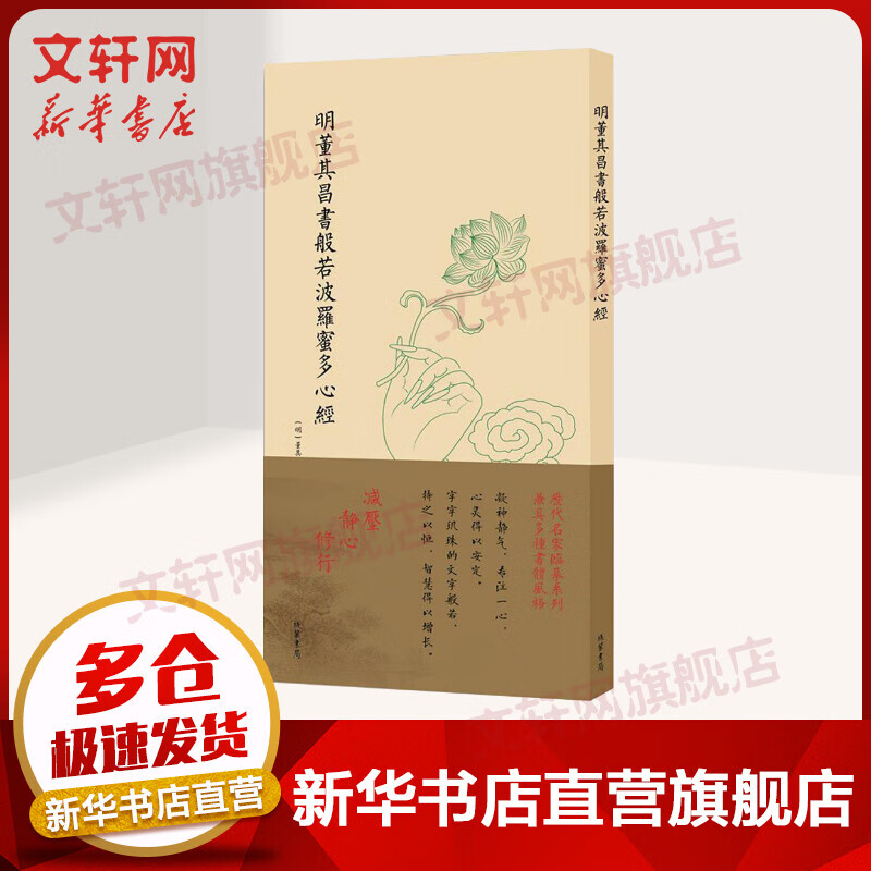 明董其昌书般若波罗蜜多心经