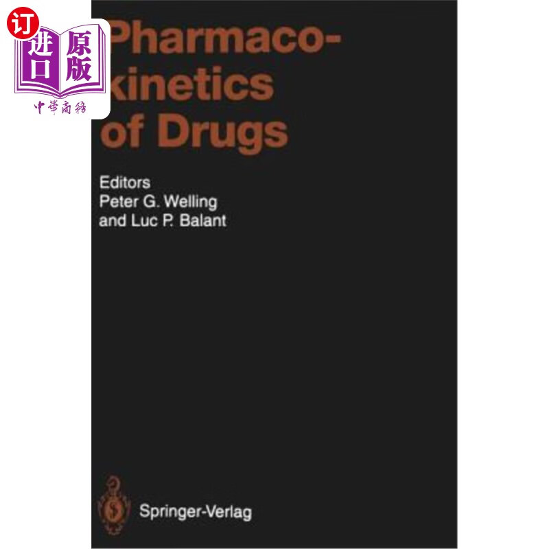 海外直订医药图书pharmacokinetics of drugs 药物的药代动力学