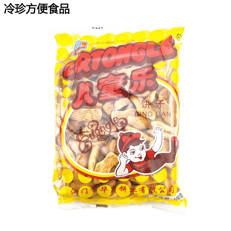 辣铺乐儿童乐饼干韧性饼干儿童零食8090怀旧食品经典零食小饼干 100克