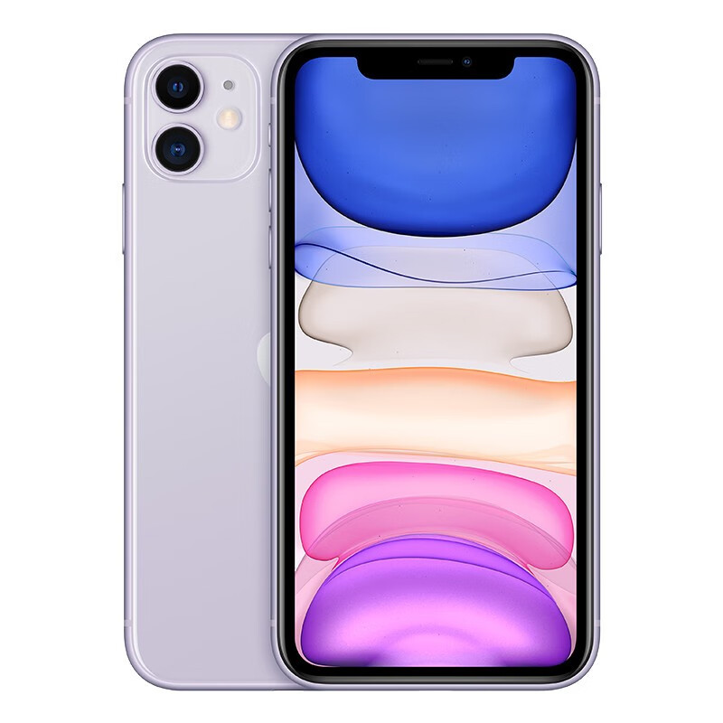 Apple苹果iPhone11双卡双待全网通手机 紫色 128GB