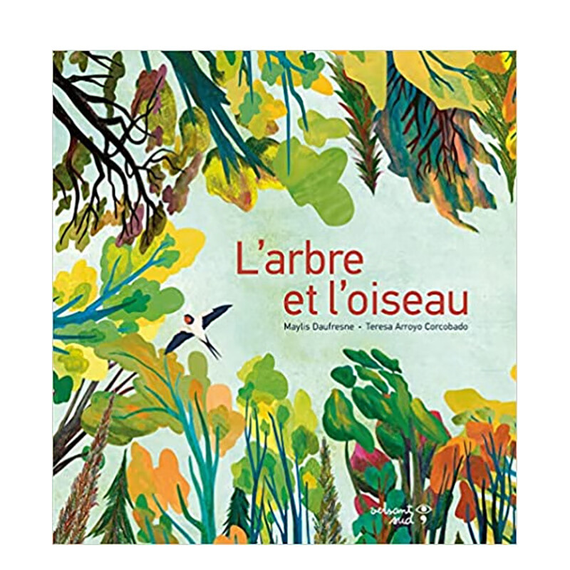【现货】树和鸟 larbre et loiseau 法文艺术儿童绘本