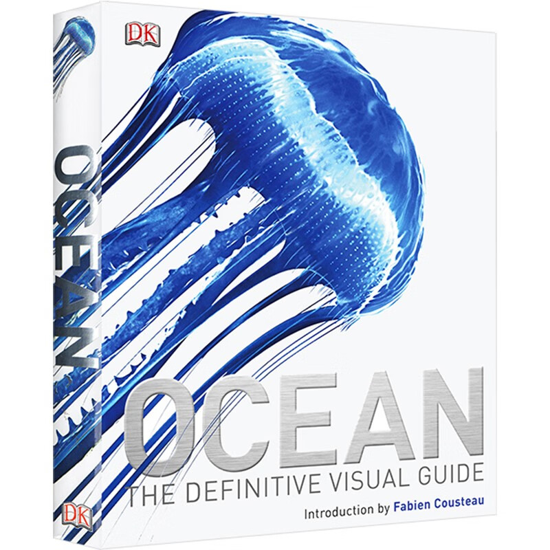 英文原版 DK海洋及海洋生物图解百科 Ocean The Definitive Visual Guide Dk Nature 图鉴指南 知识类读物 DK百科 . 绿山墙图书