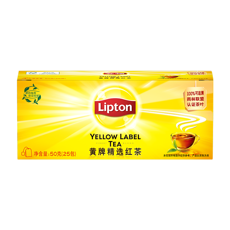 Lipton 立顿 黄牌 精选红茶 50g