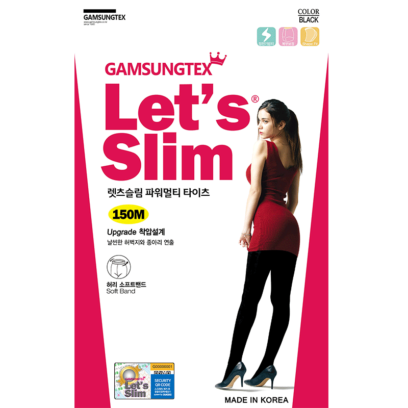 Let’s slim絲襪韓國壓力襪美腿塑形加厚防勾絲春秋款壓力連褲襪打底襪女黑色 150M黑色(-15~30度) 1雙 均碼