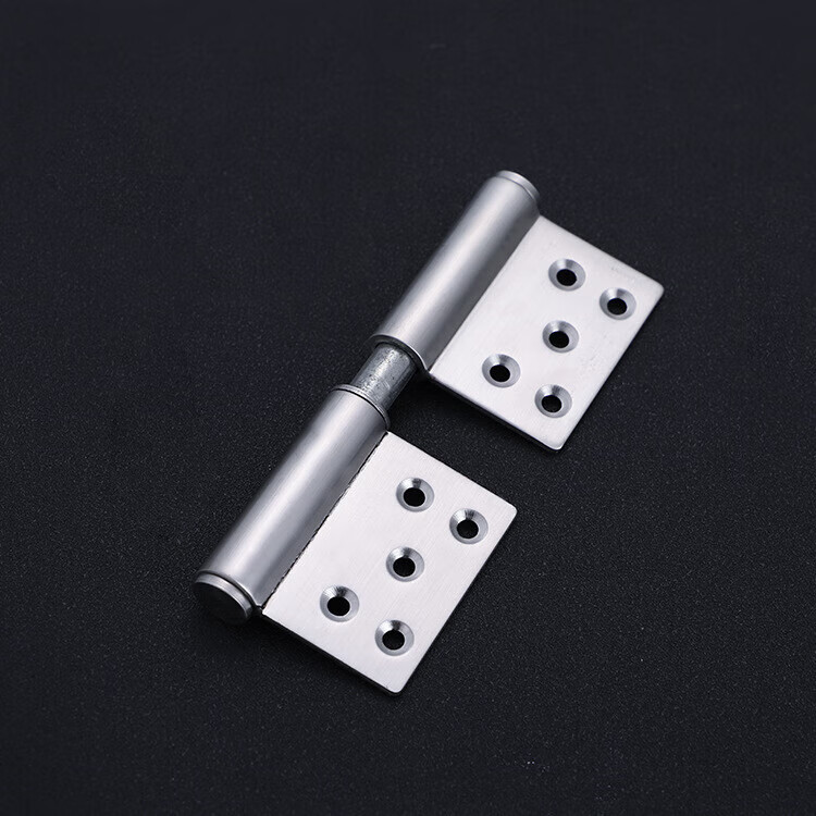 哩也波哩也304不锈钢旗形5寸加厚轴承家具柜门酒店玻