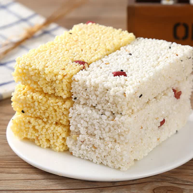 【臻品优品】小米酥米饼休闲零食办公室米花酥非油炸零食米老头 小米