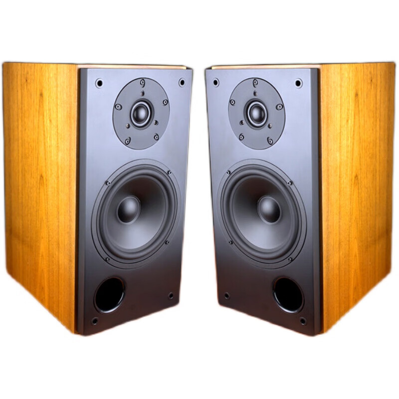 乐品信心2号殿堂发烧级65吋 vifa单元 两分频hifi书架箱音箱 胡桃木色