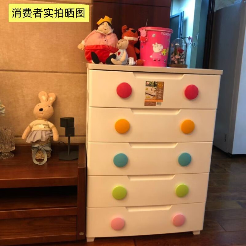 爱丽思(IRIS)免安装收纳柜衣柜床头柜简易储物柜儿童玩具五斗柜婴儿宝宝衣柜丝 5层【面宽56cm】通气款