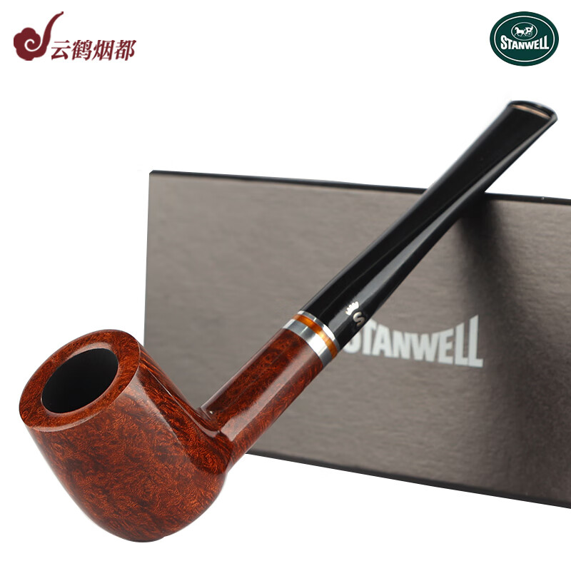 云鹤烟都丹麦进口stanwell史丹威石楠木烟斗三重奏系列男士入门烟斗