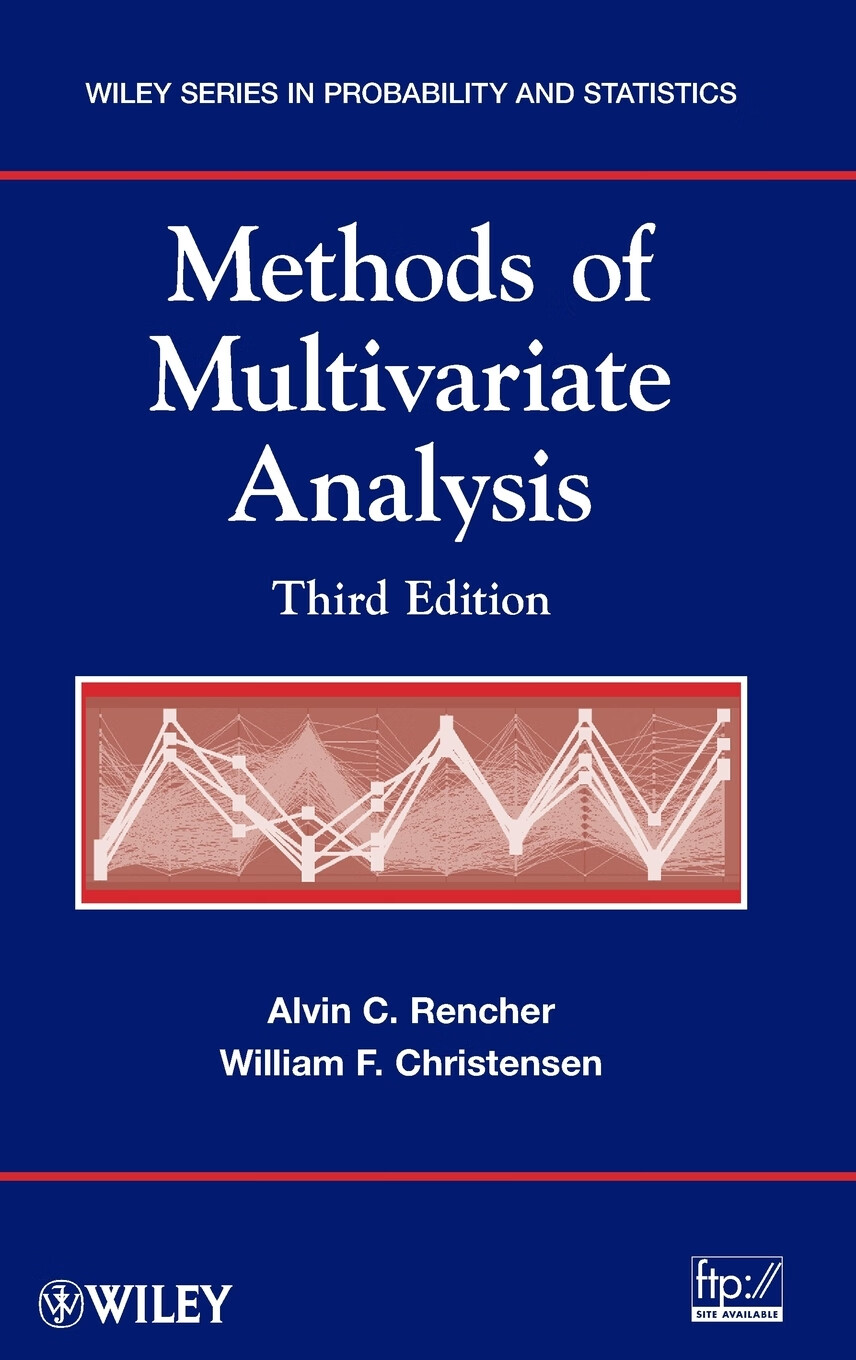 【预售 按需印刷】multivariate analysis 3e