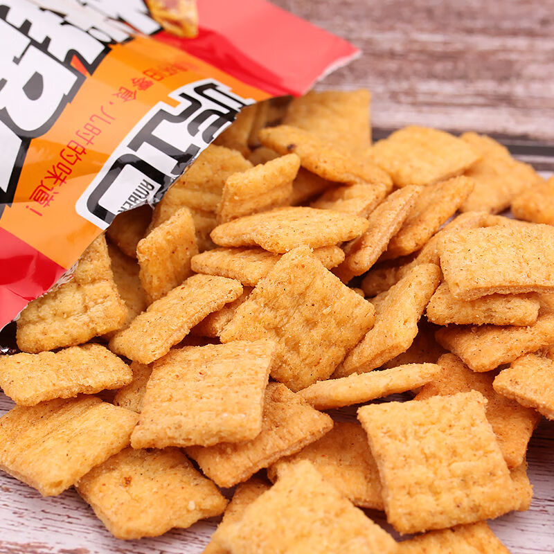 琥珀小米锅巴散装香脆膨化经典休闲零食粗粮膨化熬夜充饥整箱零食