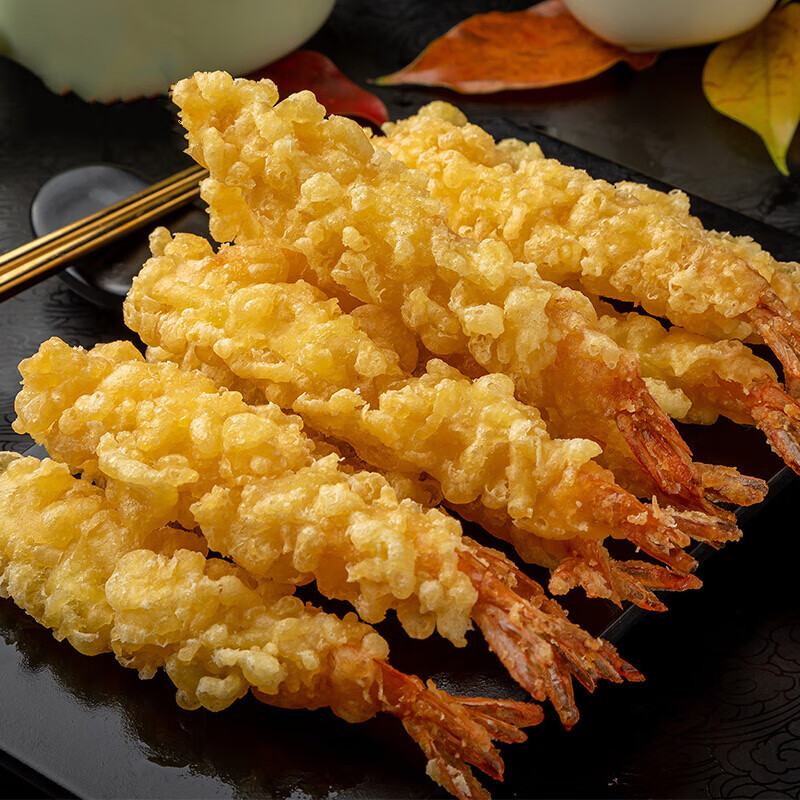 棠鲜生 天妇罗虾230g裹粉炸虾点心芙蓉虾夜宵摆摊用油炸小吃美食