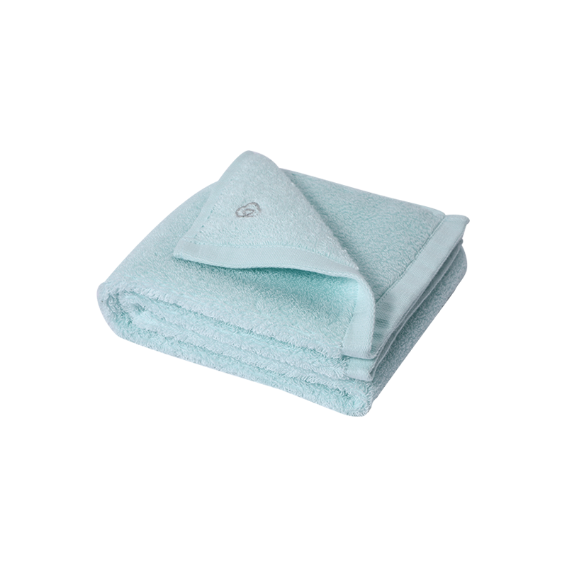 全棉时代（PurCotton）毛巾纯棉不易掉毛加大加厚方巾抗柔软强吸水 薄荷绿32*70cm 