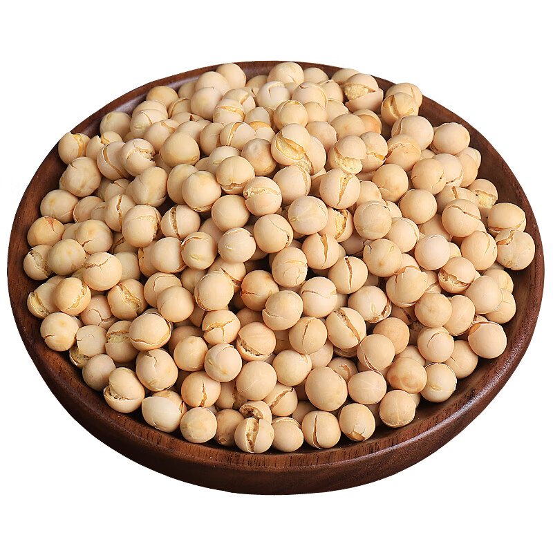 美朝福炒豌豆熟川豆子蚕豆农家手工干咸味香酥脆散装零食小吃500g