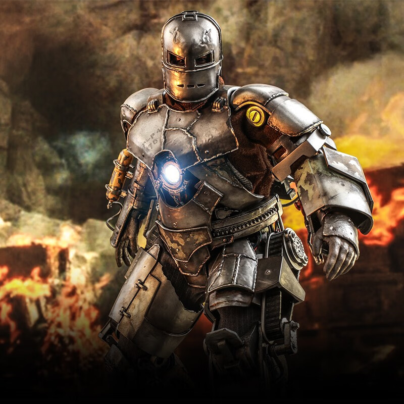 hot toys钢铁侠 钢铁侠mark 1 1:6比例合金珍藏人偶 钢铁侠mark 1