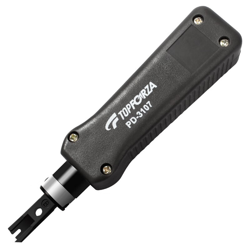 拓伏銳（TOPFORZA）PD-3107 沖擊式110/88端子板打線(xiàn)器多功能壓線(xiàn)器打線(xiàn)刀打線(xiàn)鉗網(wǎng)絡(luò ) 沖擊式壓線(xiàn)打線(xiàn)器