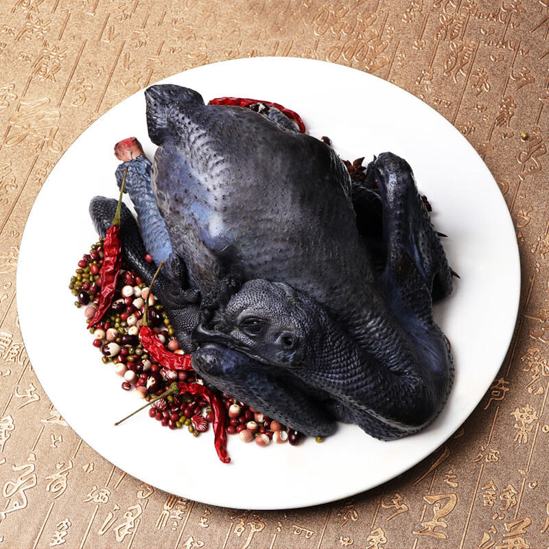 十里馋2只乌鸡 新鲜现杀正宗土鸡农家乌骨鸡老母鸡整只月子鸡鸡肉