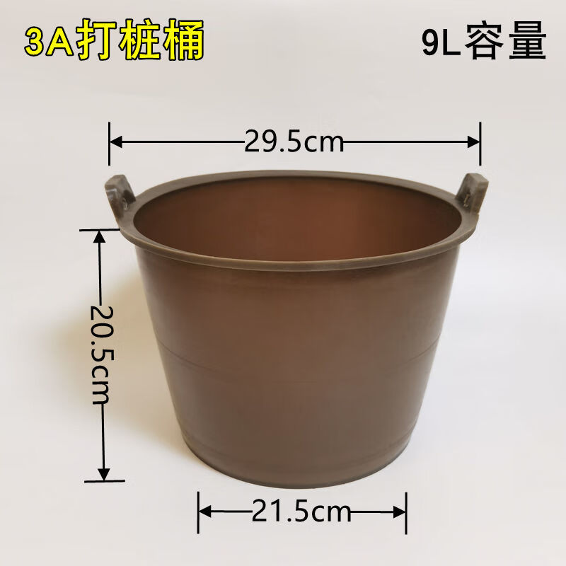 南啵丸打桩桶加厚牛筋桶挖桩专用工程桶圆形高压桶泥浆桶建筑装修灰桶