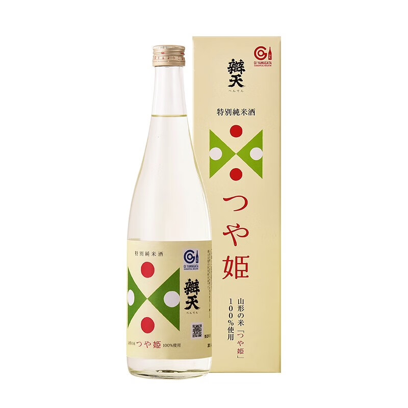 日本清酒 辩天 艳姫特别纯米酒（发酵酒）720ml单瓶装dmdegtwr