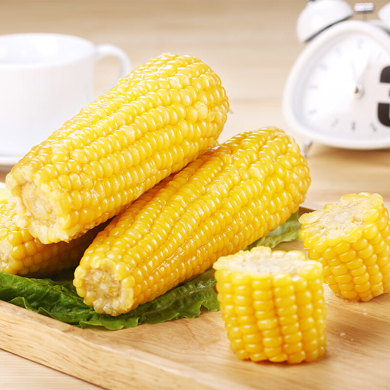 十里馋东北玉米甜糯 金良玉地真空黄糯玉米8支装东北甜糯鲜食常温 1.