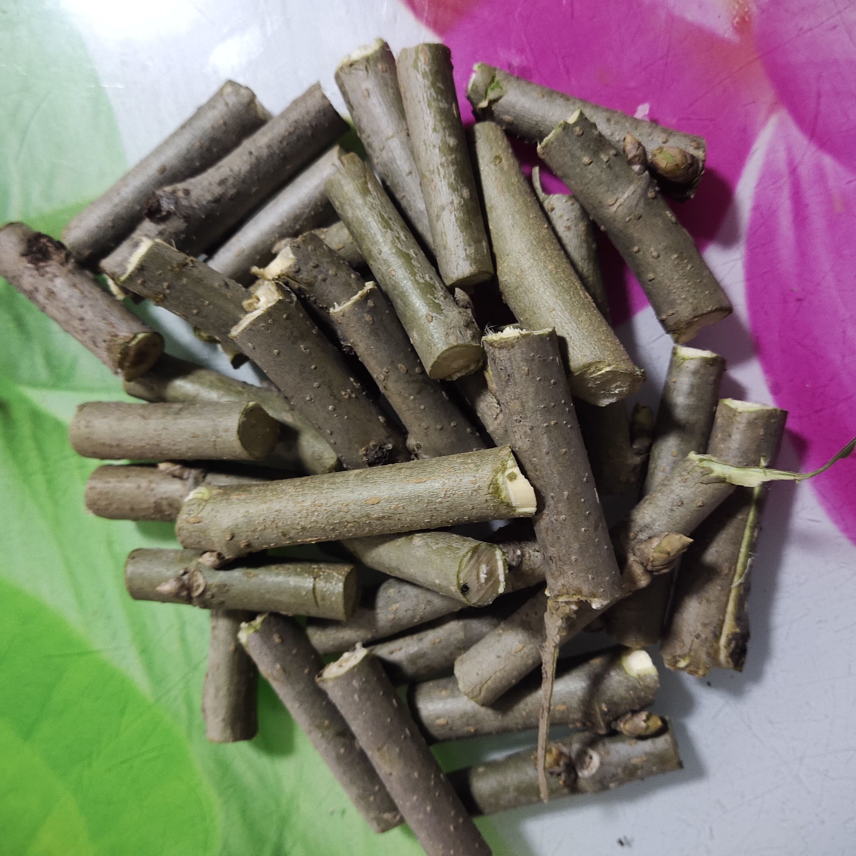 野生新鲜现采桑枝 桑枝茶 老桑树枝片 散装泡脚 霜桑枝5 00g 500克