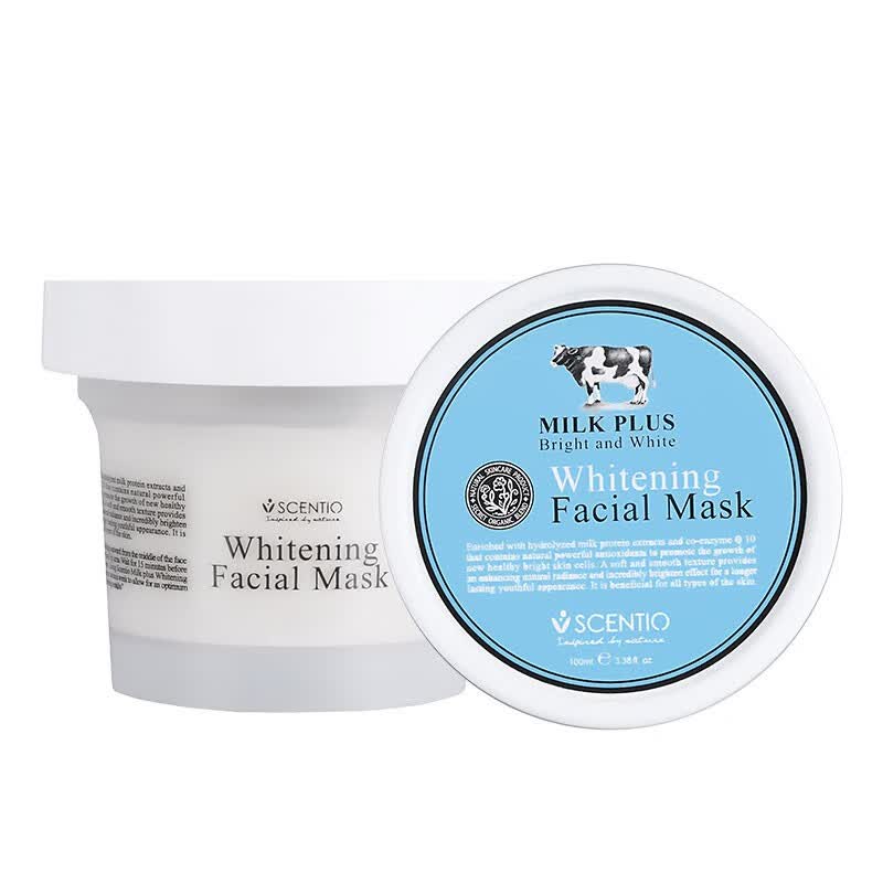 美丽蓓菲森缇澳 泰国牛奶面膜膏男女士通用 牛奶水洗面膜100ml