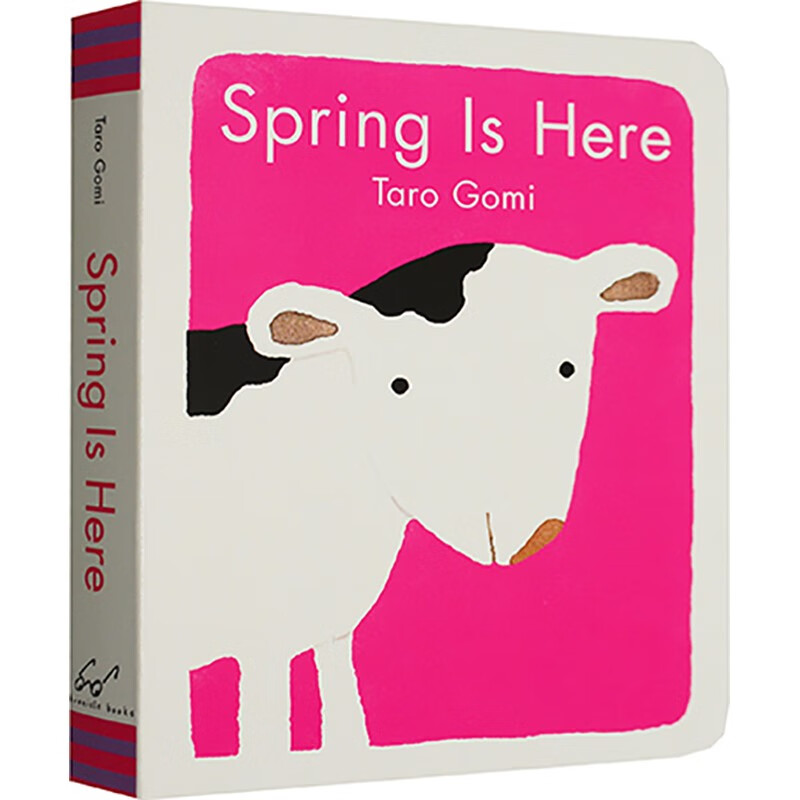 英文原版 Spring Is Here 纸板书 五味太郎 Taro Gomi 幼儿入门启蒙趣味绘本