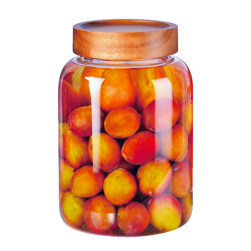 喜碧（Scybe）泡酒容器 密封罐耐熱玻璃密封罐泡酒專(zhuān)用瓶泡菜玻璃罐魯斯1800ml
