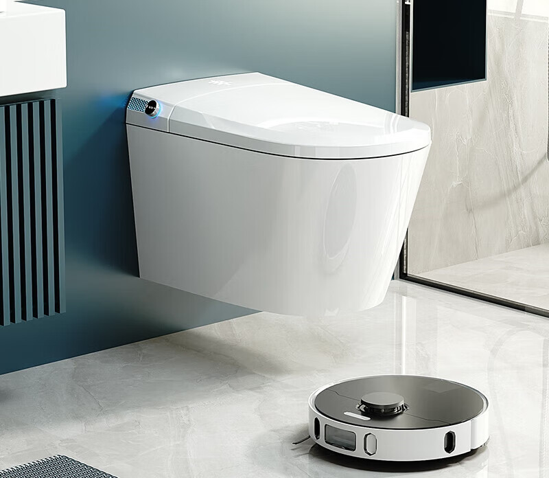 九牧王洁具 jomoo无需预埋水箱虹吸壁挂式智能马桶悬空挂壁马 核心
