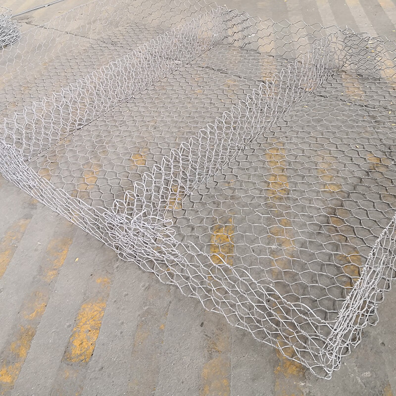 金芯天定制适配镀锌格宾石笼网护坡防护网铅丝石笼网箱六角格河道水利