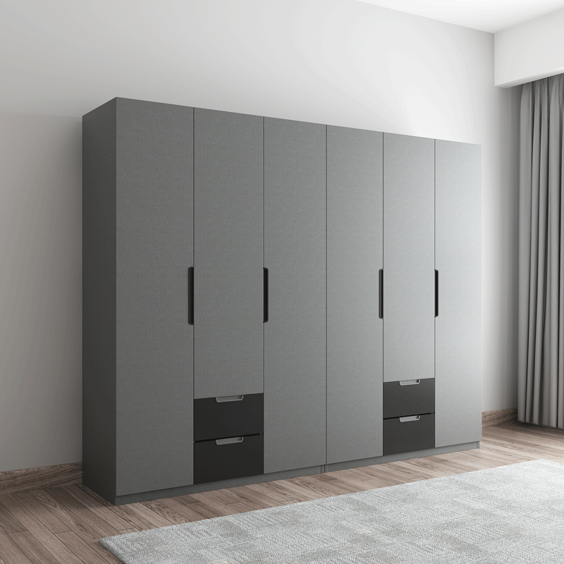 苏菲洛克简洁平开门衣柜