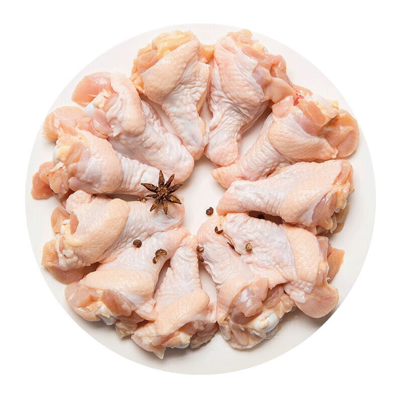 华都食品单冻鸡翅根 1.5kg/袋冷冻出口日本级鸡肉鸡翅根酱卤烤翅食材