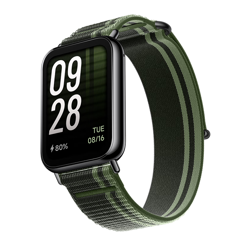 小米手環(huán)8Pro /9Pro/Redmi Watch4/Watch5通用智能運(yùn)動手環(huán)腕帶智能手表表帶小米快拆腕帶配件 編織腕帶 橄欖綠