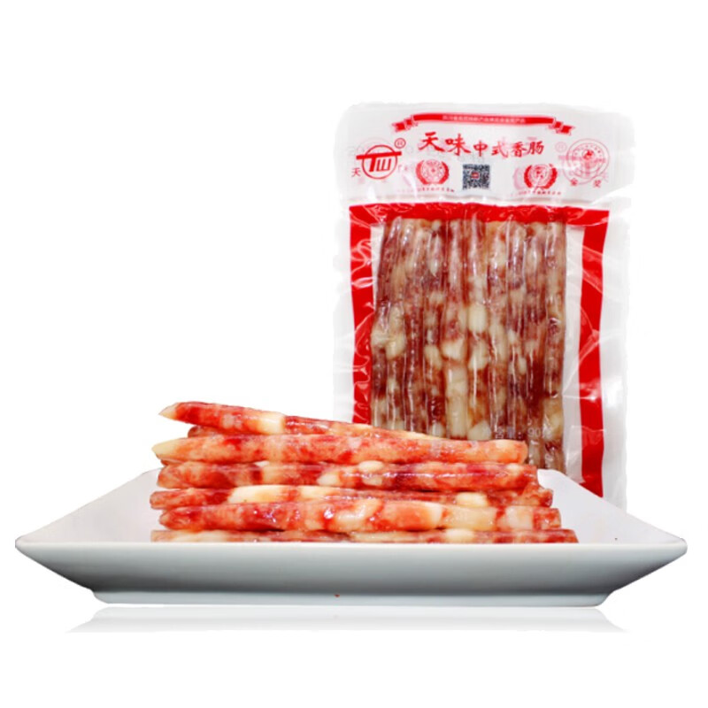 四川宜宾特产火锅烧烤肠串串麻辣烫广味小香肠细腊肠香肠 1袋装【尝鲜